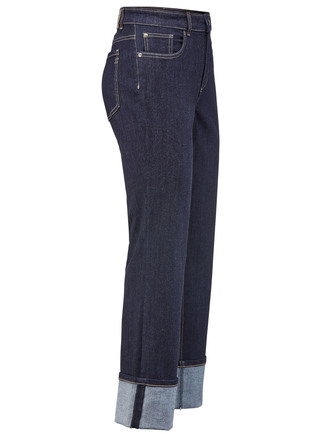 Magic-Jeans mit krempelbaren Aufschlägen