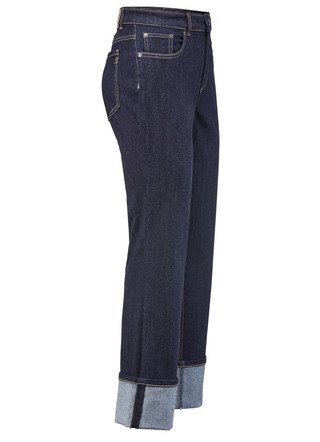 Magic-Jeans mit krempelbaren Aufschlägen