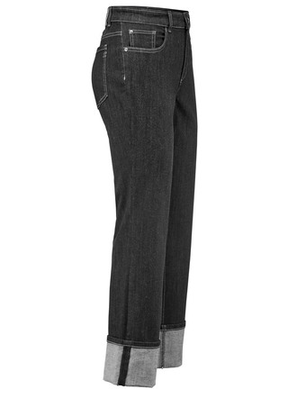 Magic-Jeans mit krempelbaren Aufschlägen