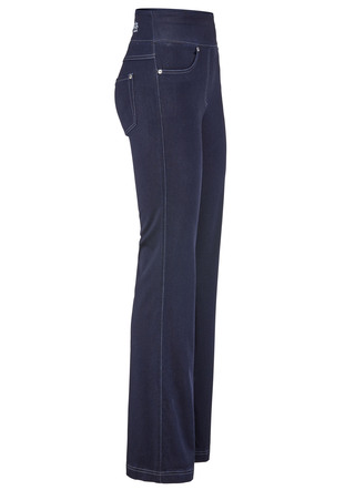 Yoga-Jeans mit ausgestellter Fußweite