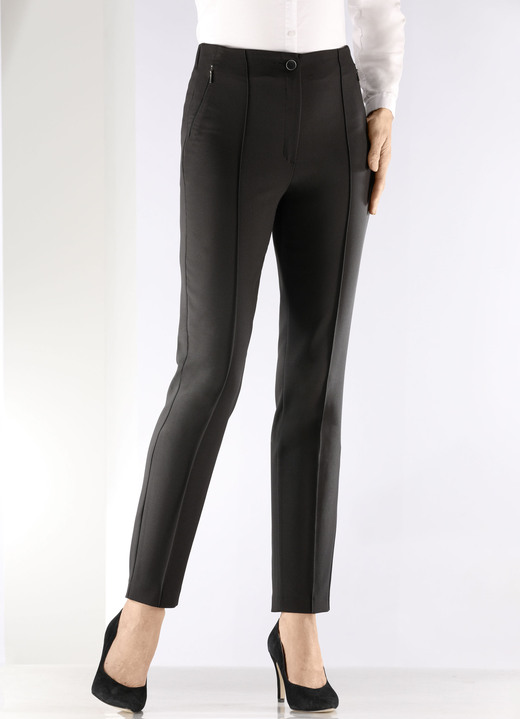 Hosen in Schlupfform - Hose mit angeschnittenem Bund, in Größe 018 bis 052, in Farbe BEIGE Ansicht 6