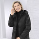 Winterjacken - Jacke mit Reißverschlusstaschen – Farbe SCHWARZ Winterjacken - Jacke mit Reißverschlusstaschen, in Größe 036 bis 052, in Farbe SCHWARZ