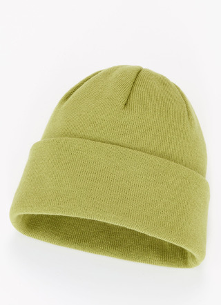 Trendige Damen-Mütze, mit Umschlag