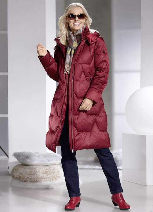 Lang - Funktionsmantel im Puffer-Style Ansicht 4 Lang - Funktionsmantel im Puffer-Style, in Größe 034 bis 050, in Farbe PLATIN Ansicht 4