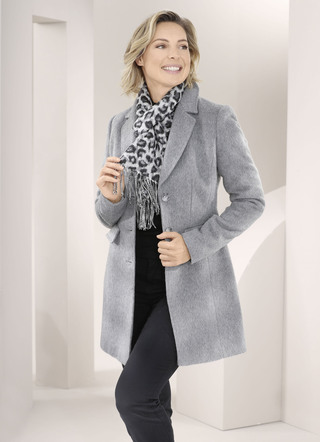 Jacke mit Reverskragen