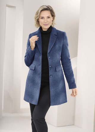 Jacke mit Reverskragen