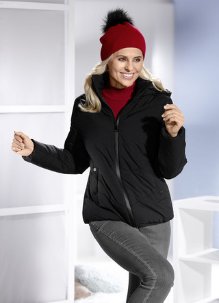 Jacke mit Reißverschlussleiste