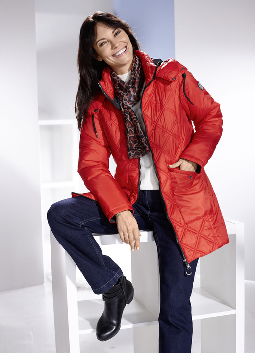 Winterjacken - Jacke mit abnehmbarer Kapuze Ansicht 3 Winterjacken - Jacke mit abnehmbarer Kapuze, in Größe 036 bis 052, in Farbe GRAFIT Ansicht 3