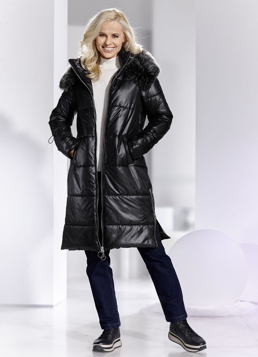 Wintermäntel - Mantel mit hohem Tragekomfort Ansicht 4 Wintermäntel - Mantel mit hohem Tragekomfort, in Größe 038 bis 054, in Farbe SCHWARZ Ansicht 4