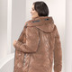 Winterjacken - Jacke in topmodischer Lackoptik – Farbe MANDEL – Ansicht 2 Winterjacken - Jacke in topmodischer Lackoptik, in Größe 036 bis 052, in Farbe BEIGE – Farbe MANDEL – Ansicht 2