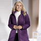 Kurz - Funktionsjacke mit abnehmbarer Kapuze – Farbe AMETHYST – Ansicht 2 Kurz - Funktionsjacke mit abnehmbarer Kapuze, in Größe 038 bis 060, in Farbe AMETHYST – Farbe AMETHYST – Ansicht 2