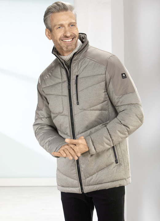 Jacken - Steppjacke von „Gate One“ Jacken - Steppjacke von „Gate One“, in Größe 048 bis 064, in Farbe TAUPE