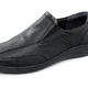 Slipper & Schnürschuhe - GINO GALANTE, klassische Herren-Slipper, mit herausnehmbarem Fußbett, in Größe 040 bis 046, in Farbe SCHWARZ – Farbe SCHWARZ – Ansicht 1