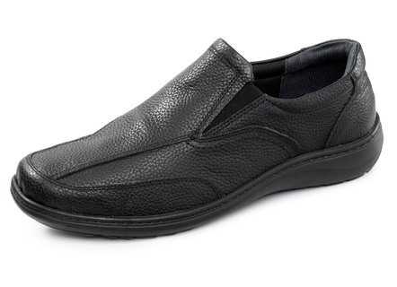 GINO GALANTE, klassische Herren-Slipper, mit herausnehmbarem Fußbett