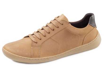 GINO GALANTE, bequeme Herren-Barfußschuhe, mit herausnehmbarem Fußbett