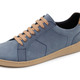Slipper & Schnürschuhe - GINO GALANTE, bequeme Herren-Barfußschuhe, mit herausnehmbarem Fußbett – Farbe JEANS – Ansicht 1 Slipper & Schnürschuhe - GINO GALANTE, bequeme Herren-Barfußschuhe, mit herausnehmbarem Fußbett, in Größe 040 bis 046, in Farbe CAMEL – Farbe JEANS – Ansicht 1