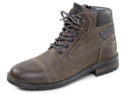 GINO GALANTE, klassische Herren-Stiefeletten, mit Reißverschluss