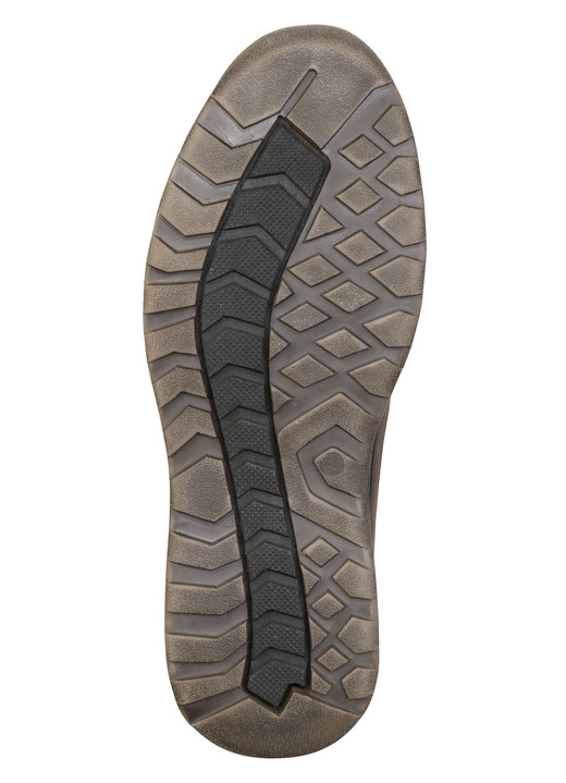 Stiefeletten - GINO GALANTE, gefütterte Herren-Boots, Winterschuhe, mit Lammfell, in Größe 040 bis 046, in Farbe SCHWARZ Ansicht 6