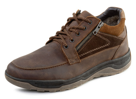 GINO GALANTE, gefütterte Herren-Boots, Winterschuhe, mit Lammfell