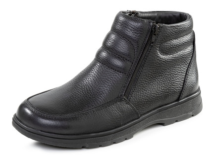GINO GALANTE, gefütterte Herren-Boots, Winterschuhe, mit Lammfell