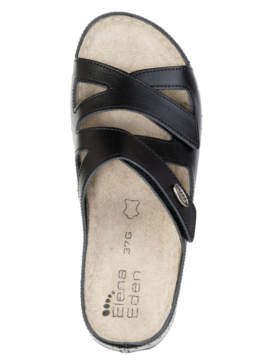 Sandaletten & Pantoletten - ELENA EDEN Pantolette aus Nappaleder, in Größe 036 bis 042, in Farbe ROT Ansicht 11