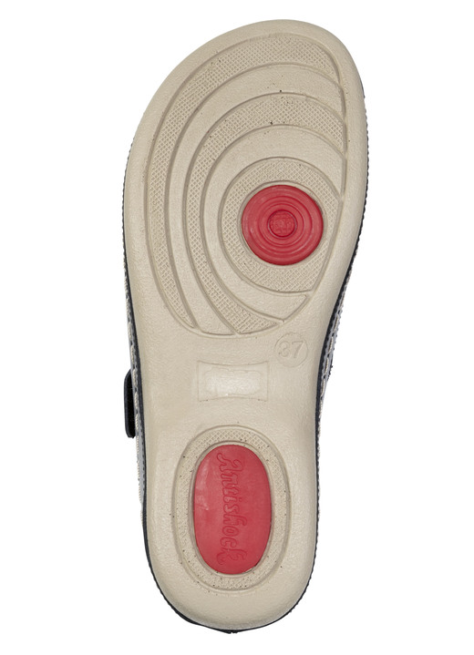 Sandaletten & Pantoletten - ELENA EDEN Pantolette aus Nappaleder, in Größe 036 bis 042, in Farbe ROT Ansicht 12