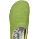 Hausschuhe - Gemini, komfortable Damen-Hausschuhe, Weite G, mit herausnehmbarem Fußbett, in Größe 036 bis 042, in Farbe SCHWARZ – Farbe GRÜN – Ansicht 2