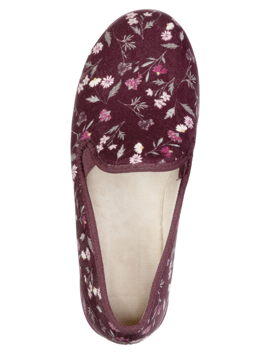 Hausschuhe - Klassische Damen-Hausschuhe, mit Gummizug, in Größe 036 bis 042, in Farbe SCHWARZ Ansicht 5