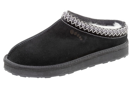 ELENA EDEN, warme Damen-Clogs, mit Lammfell