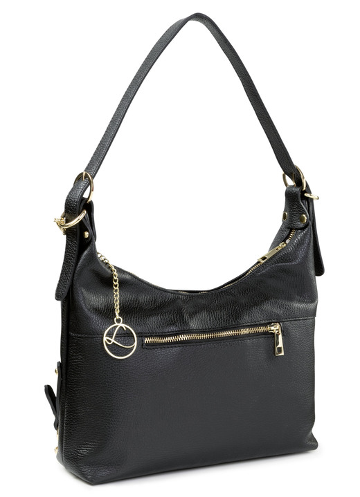 Taschen - Laurina, Tasche, Damen, mit abnehmbarem, verstellbarem Umhängeriemen, in Farbe SCHWARZ Ansicht 2