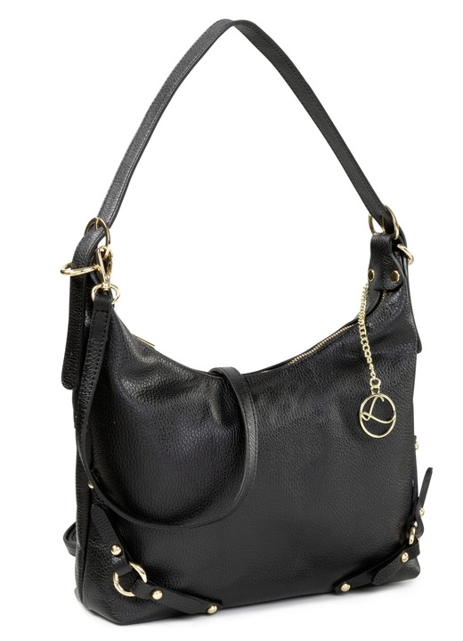 Taschen - Laurina, Tasche, Damen, mit abnehmbarem, verstellbarem Umhängeriemen, in Farbe SCHWARZ Ansicht 1