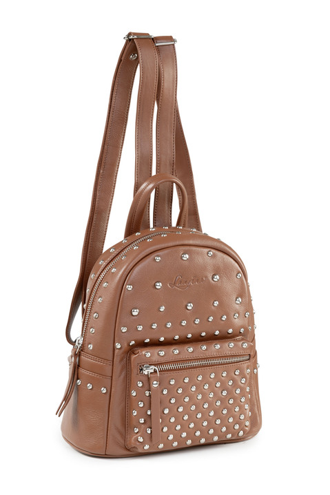 Taschen - Laurina, Rucksack, Damen, mit zwei verstellbaren Umhängeriemen, in Farbe COGNAC Ansicht 1