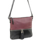 Taschen - Laurina, Tasche, Damen, mit verstellbarem Umhängeriemen, in Farbe SCHWARZ-BORDEAUX – Farbe SCHWARZ-BORDEAUX – Ansicht 1