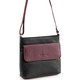 Taschen - Laurina, Tasche, Damen, mit verstellbarem Umhängeriemen, in Farbe SCHWARZ-BORDEAUX – Farbe SCHWARZ-BORDEAUX – Ansicht 1