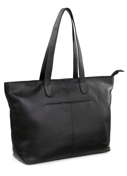 Taschen - Laurina, Tasche, Damen, aus Leder, in Farbe SCHWARZ Ansicht 1
