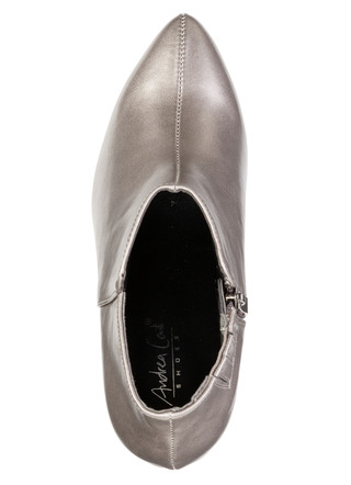 Stiefel & Stiefeletten - Andrea Conti, trendige Damen-Stiefeletten, mit Reißverschluss, in Größe 036 bis 042, in Farbe ALTSILBER – Farbe ALTSILBER – Ansicht 