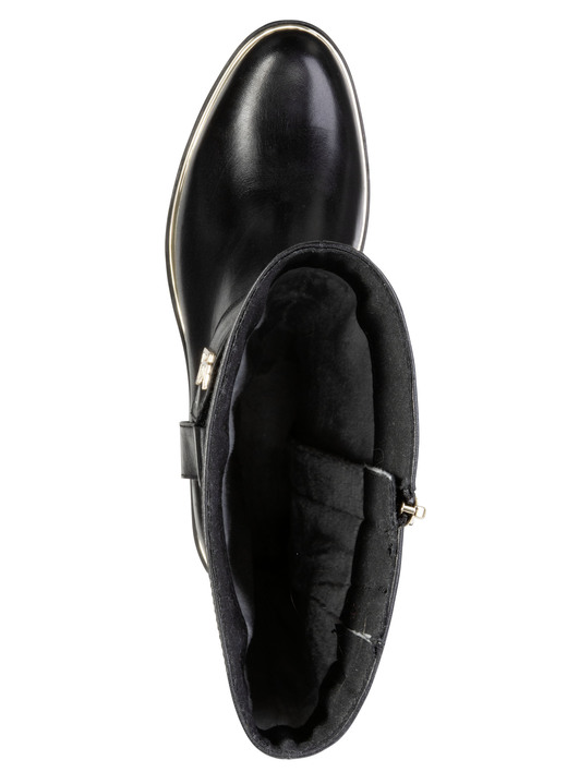 Stiefel & Stiefeletten - ELENA EDEN, trendige Damen-Stiefel, Winterschuhe, Weite G, mit Reißverschluss, in Größe 3 1/2 bis 8, in Farbe SCHWARZ Ansicht 2