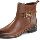 Stiefel & Stiefeletten - ELENA EDEN, schicke Damen-Stiefeletten, Winterschuhe, Weite G, mit Reißverschluss, in Größe 3 1/2 bis 8, in Farbe SCHWARZ – Farbe COGNAC – Ansicht 1