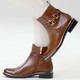 Stiefel & Stiefeletten - ELENA EDEN, schicke Damen-Stiefeletten, Winterschuhe, Weite G, mit Reißverschluss, in Größe 3 1/2 bis 8, in Farbe SCHWARZ – Farbe COGNAC – Ansicht 5