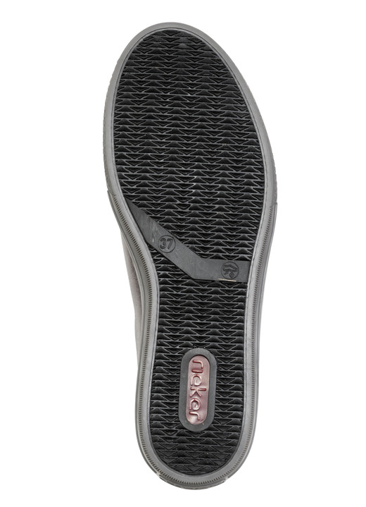Slipper & Schnürschuhe - Rieker, modische Damen-Sneaker, mit Reißverschluss, in Größe 036 bis 042, in Farbe ALTSILBER Ansicht 3
