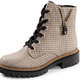 Stiefel & Stiefeletten - Rieker, trendige Damen-Stiefeletten, Winterschuhe, mit Reißverschluss, in Größe 036 bis 042, in Farbe BEIGE-SCHWARZ – Farbe BEIGE-SCHWARZ – Ansicht 1