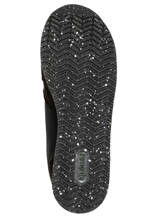 Slipper & Schnürschuhe - Remonte, trendige Damen-Sneaker, Weite G, mit herausnehmbarem Fußbett, in Größe 036 bis 042, in Farbe SCHWARZ-GOLD Ansicht 3