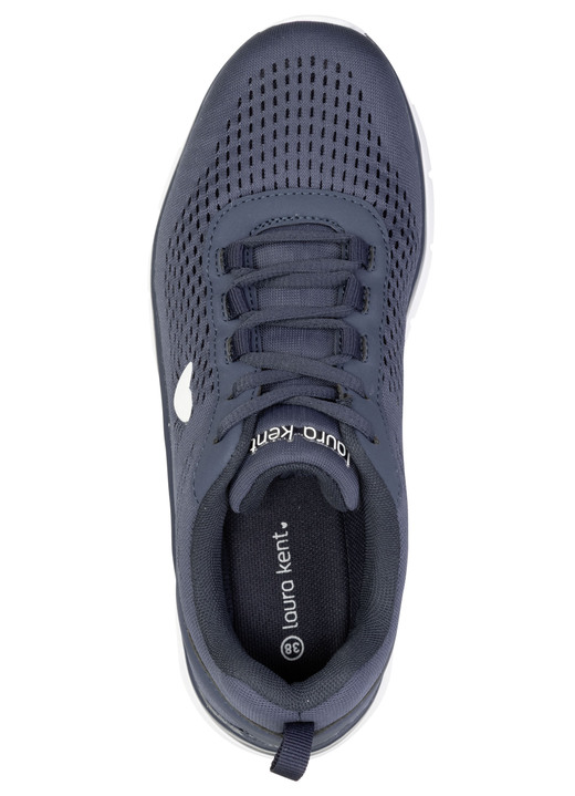 Slipper & Schnürschuhe - laurakent, sommerliche Damen-Sneaker, mit herausnehmbarem Fußbett, in Größe 036 bis 042, in Farbe DUNKELBLAU Ansicht 2