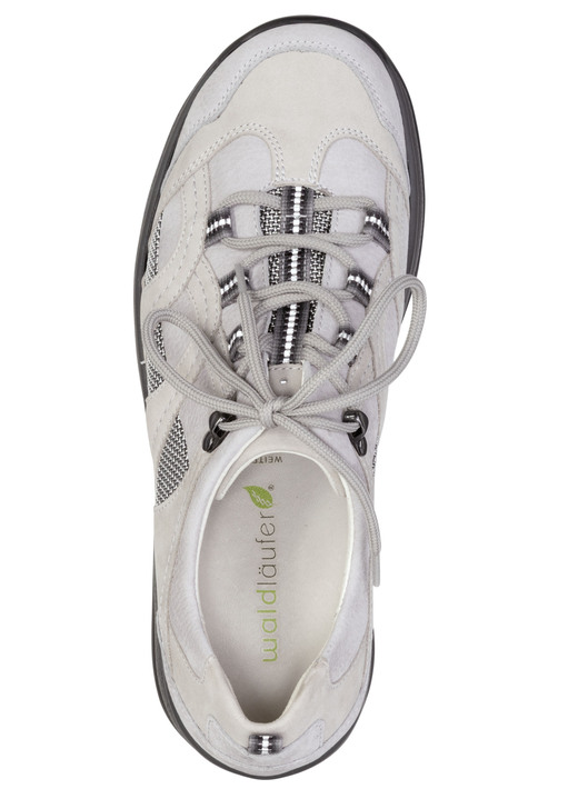 Slipper & Schnürschuhe - Waldläufer, sportliche Damen-Schnürschuhe, Weite H, mit herausnehmbarem Fußbett, in Größe 4 1/2 bis 9, in Farbe MARINE-GRAU Ansicht 12