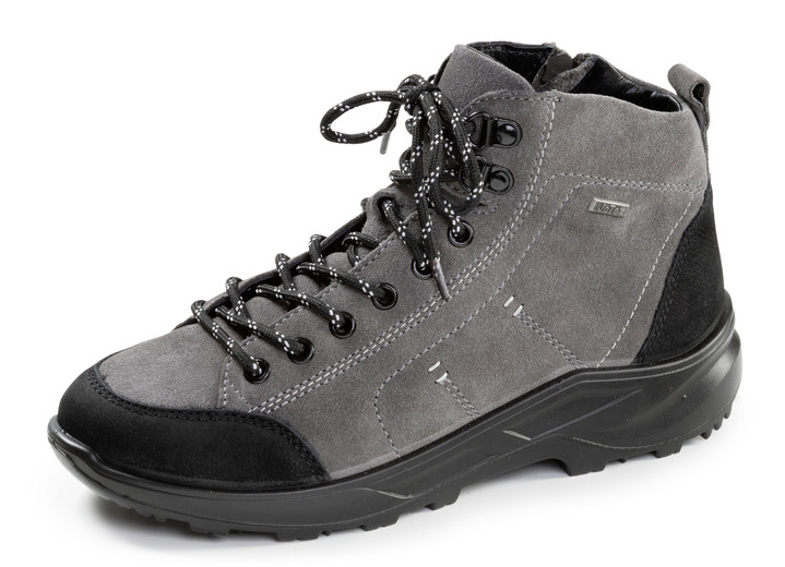 Stiefel & Stiefeletten - Sportliche Damen-Boots, Weite K, mit herausnehmbarem Fußbett, in Größe 036 bis 042, in Farbe ROT Ansicht 4