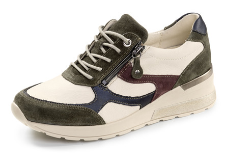 Waldläufer, trendige Damen-Sneaker, Weite H, mit herausnehmbarem Fußbett