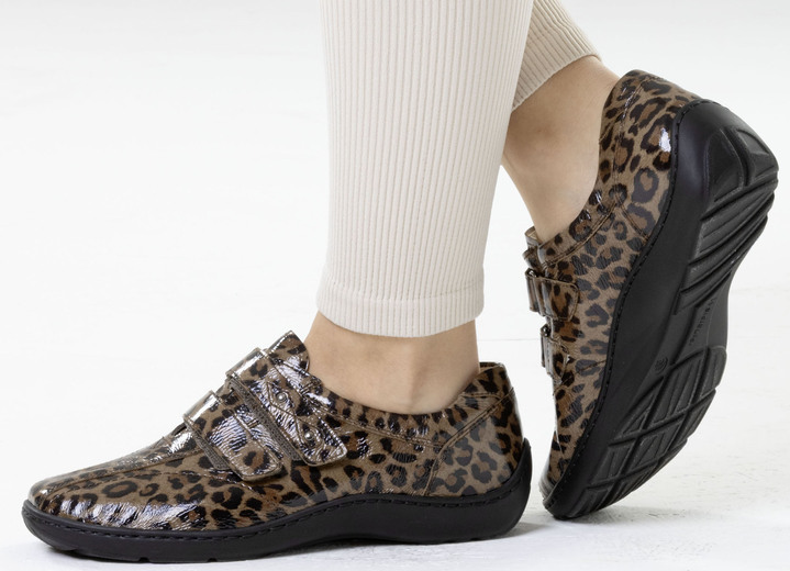 Slipper & Schnürschuhe - Waldläufer, bequeme Damen-Slipper, Weite H, mit herausnehmbarem Fußbett, in Größe 3 1/2 bis 8, in Farbe DUNKELBLAU Ansicht 36