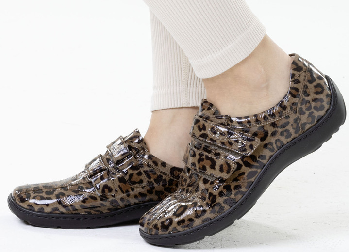 Slipper & Schnürschuhe - Waldläufer, bequeme Damen-Slipper, Weite H, mit herausnehmbarem Fußbett, in Größe 3 1/2 bis 8, in Farbe DUNKELBLAU Ansicht 35