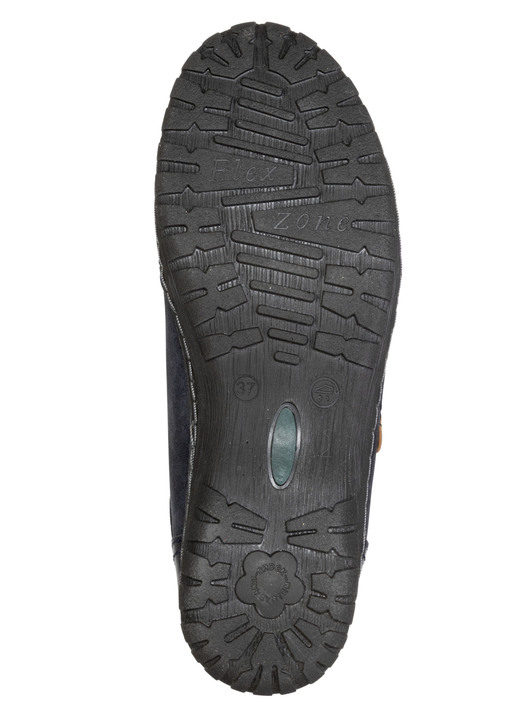 Slipper & Schnürschuhe - ELENA EDEN, bequeme Damen-Schnürschuhe, Weite G, mit herausnehmbarem Fußbett, in Größe 036 bis 042, in Farbe MARINE Ansicht 3