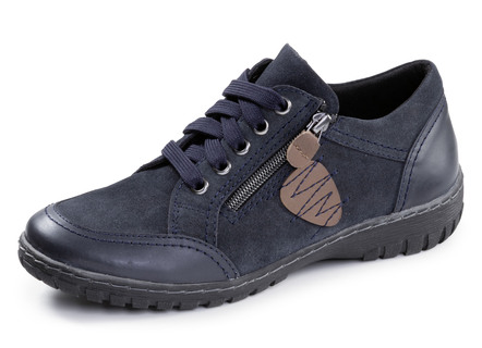 ELENA EDEN, bequeme Damen-Schnürschuhe, Weite G, mit herausnehmbarem Fußbett